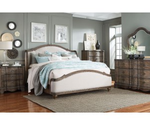 41368 Upholstered Bed