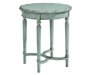 45828 Tall Pie Crust Side Table